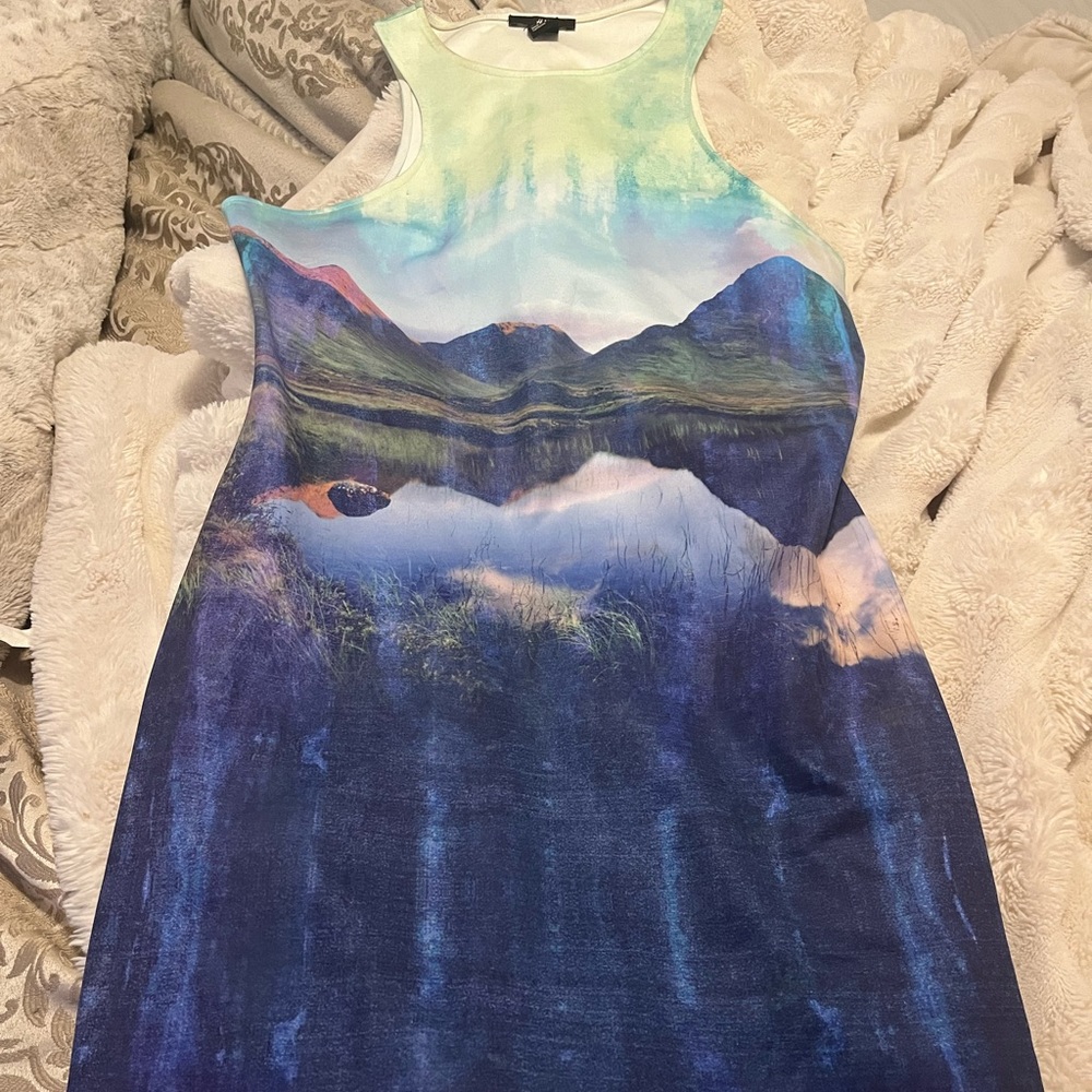 H&M Printed Mini Dress (Seen on Beyonce)